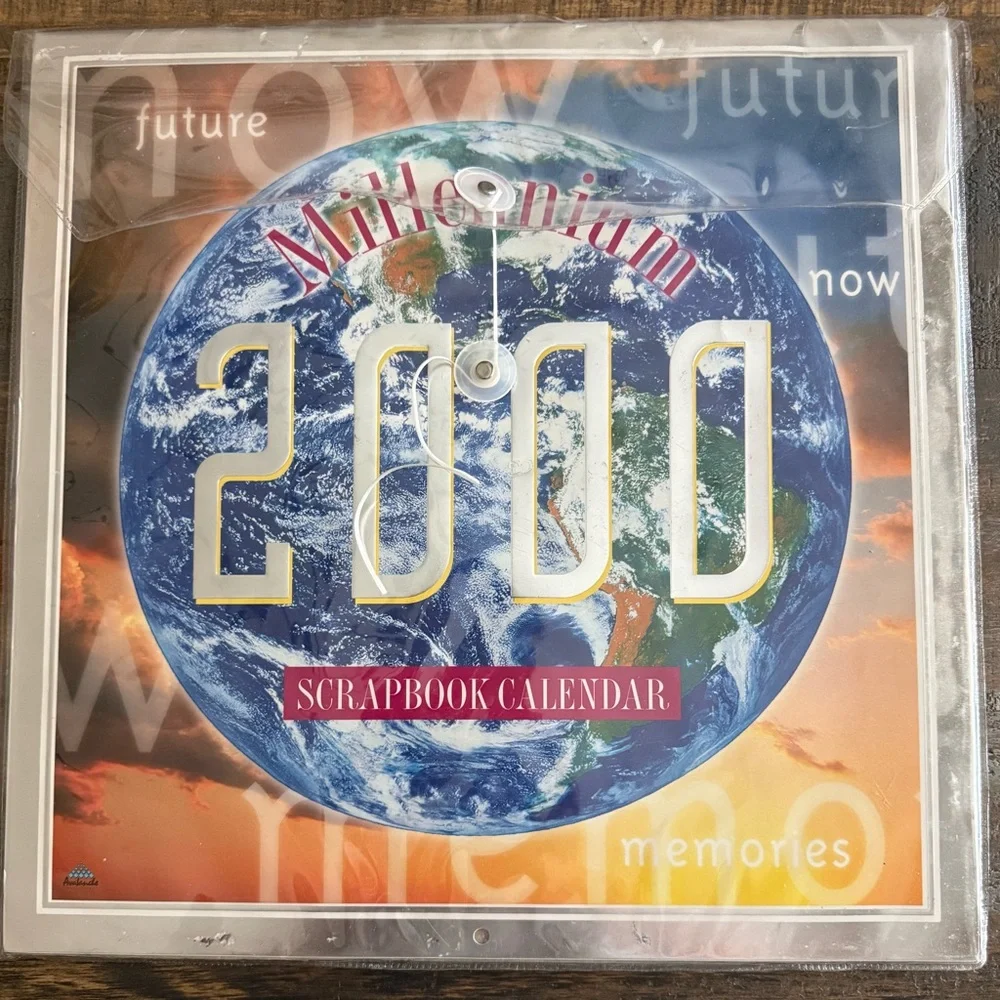 Vintage 2020 Millennium Scrapbook Calendar